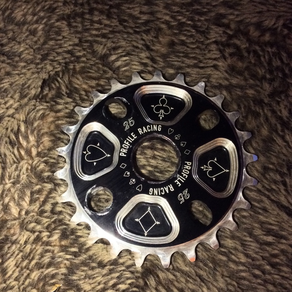 Profile black jack BMX sprocket 25t
